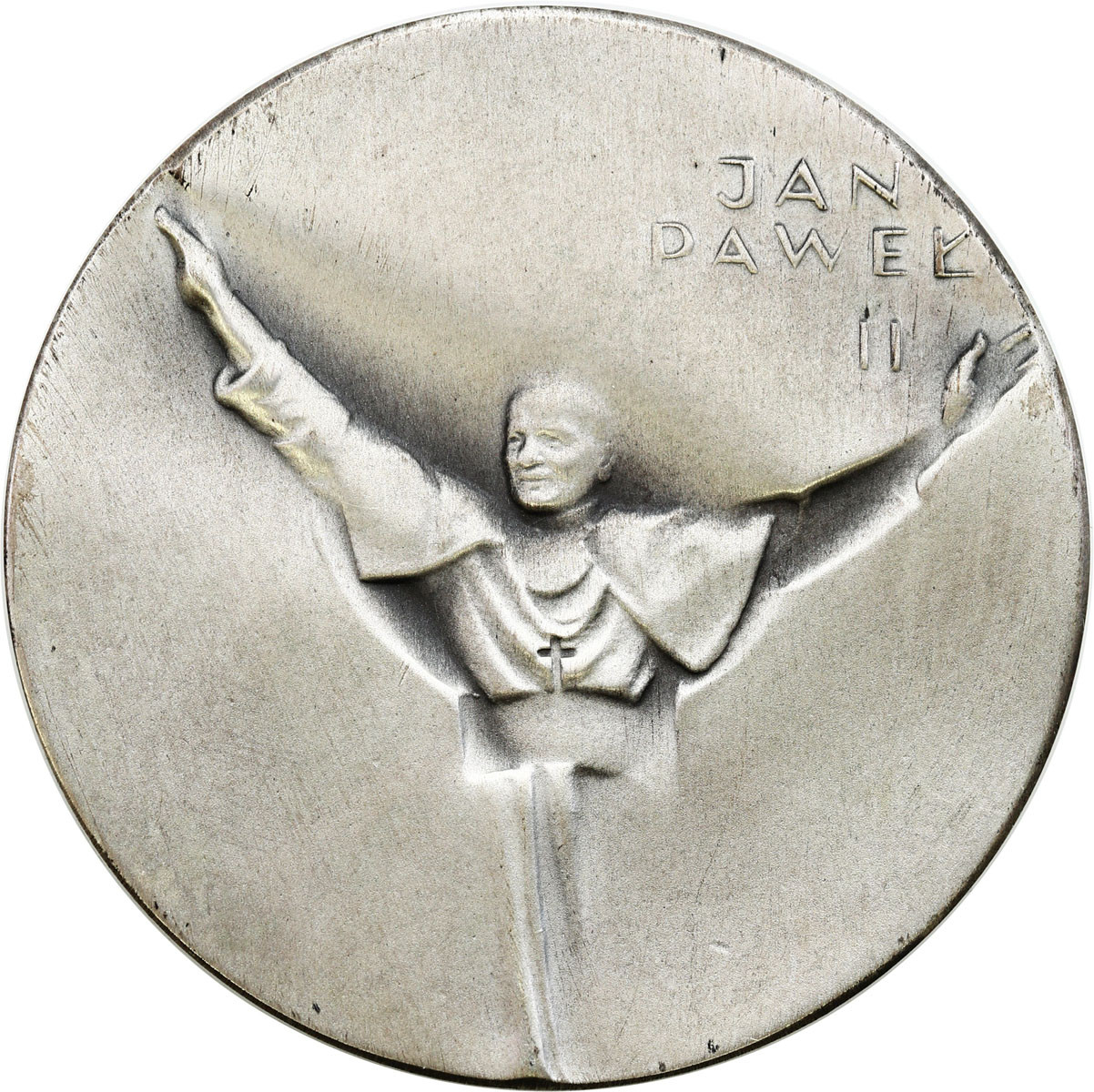 PRL. Medal 1982 - Jan Paweł II, srebro